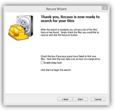 recuva wizard data recovery