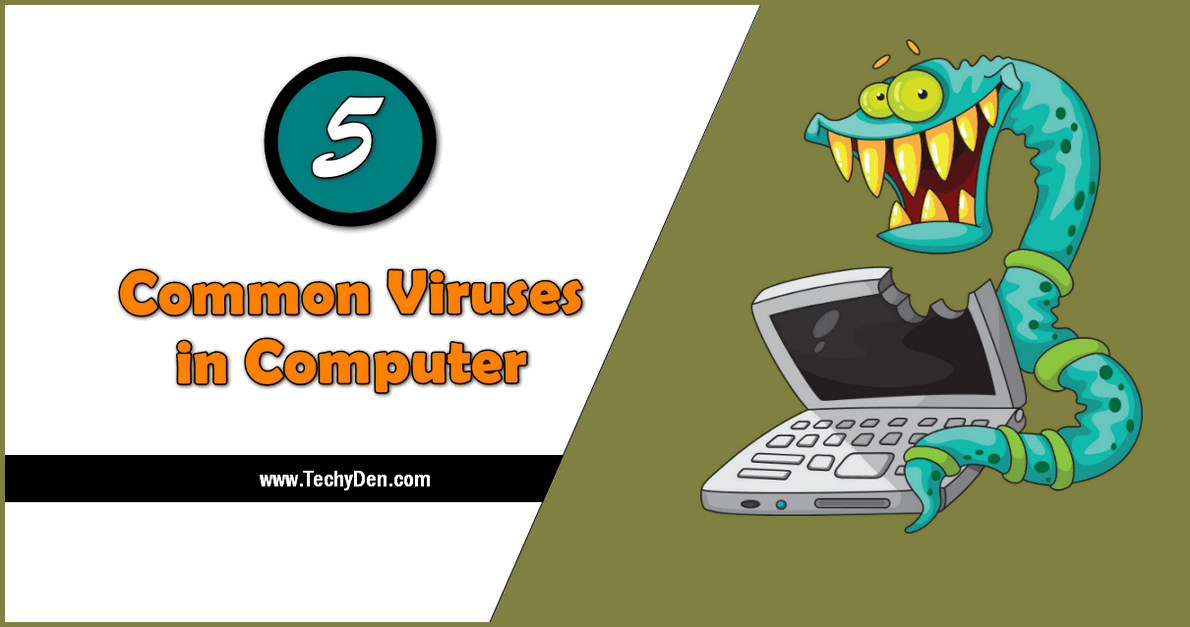 common viruses in computer