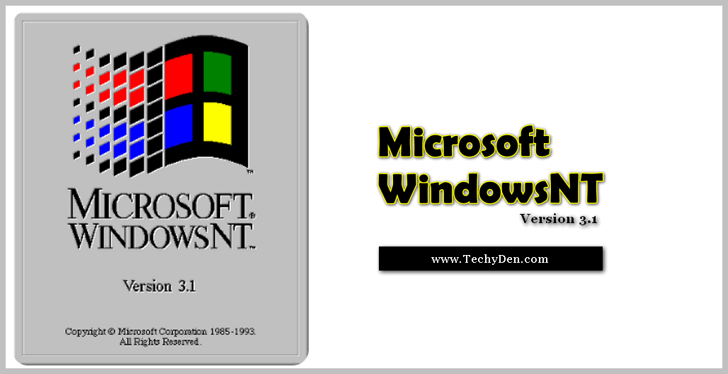 Microsoft windowsNT version