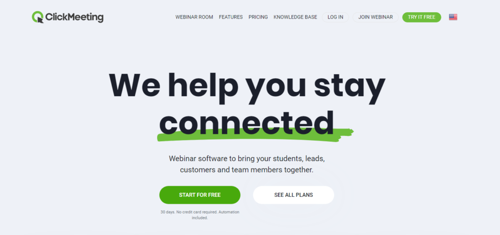 clickmeeting platform