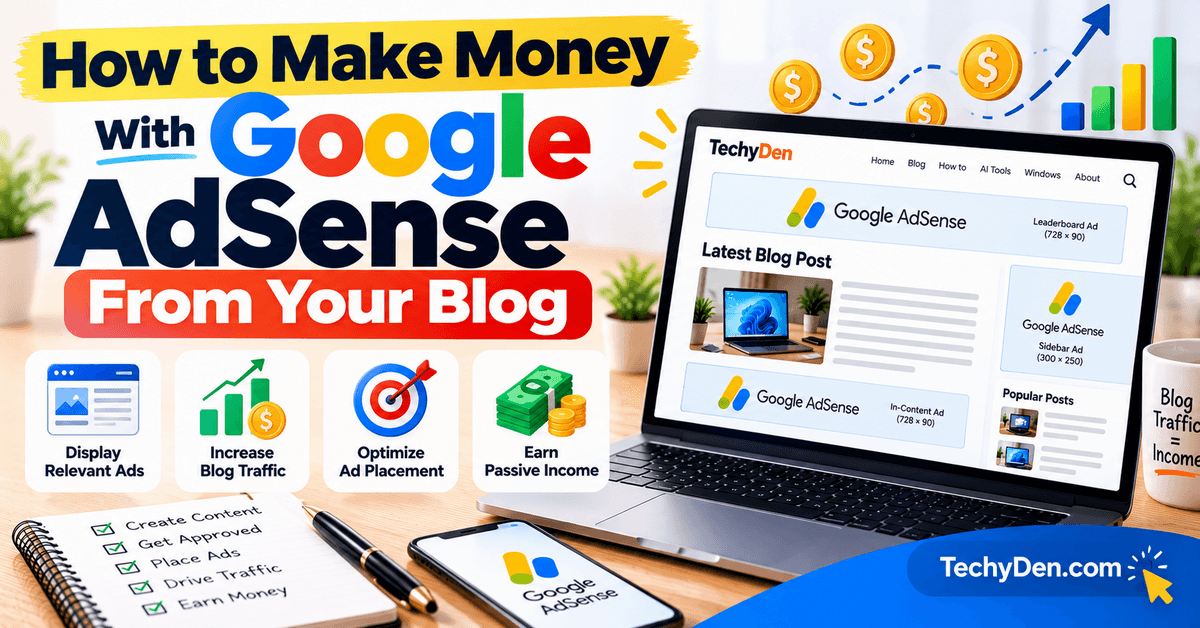 How to Make Money With Google AdSense From Your Blog