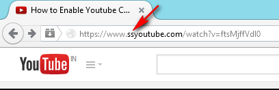 add ss before Youtube