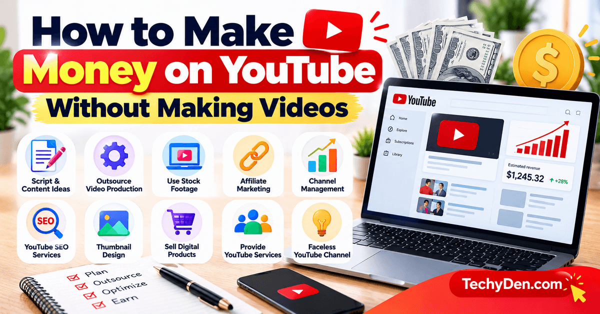 How to Make Money on YouTube Without Making Videos