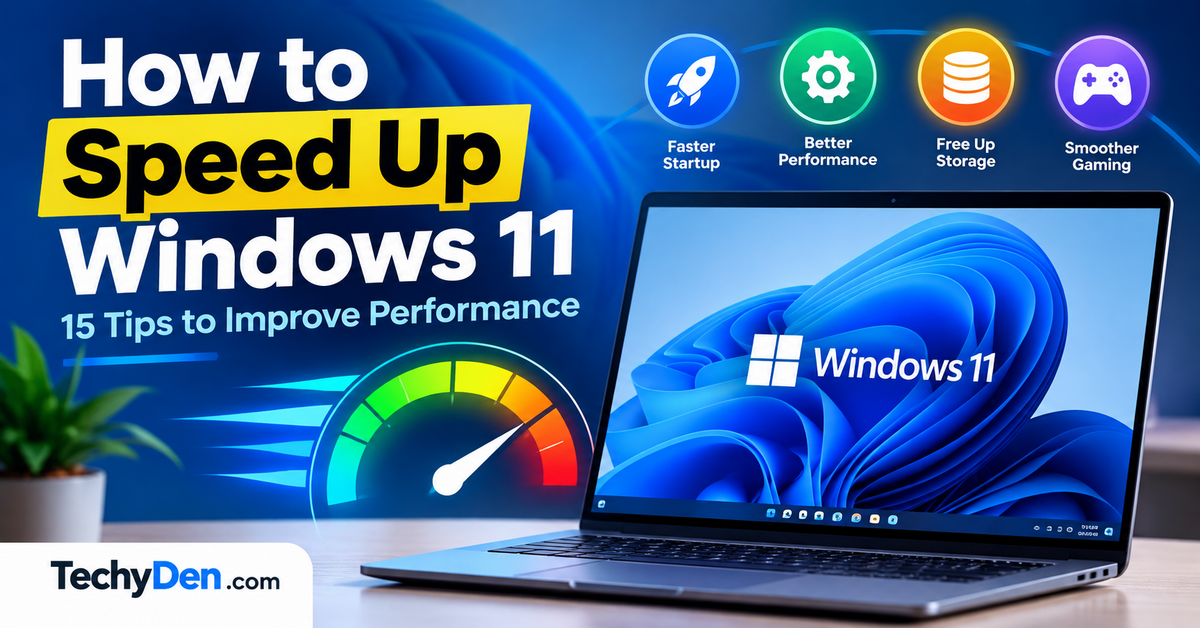how to speed up Windows 11