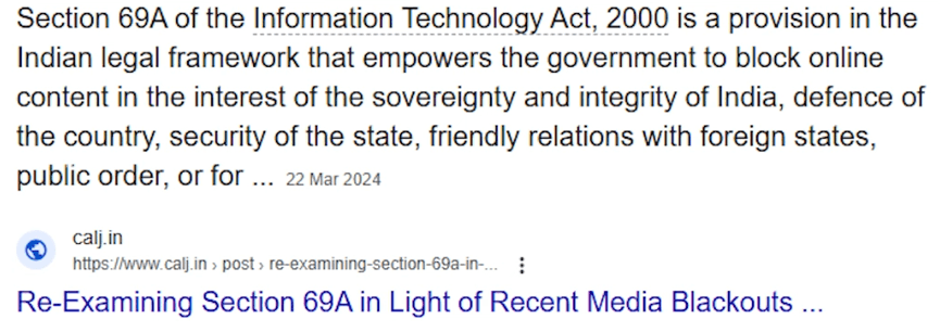 re-examining section 69A in light