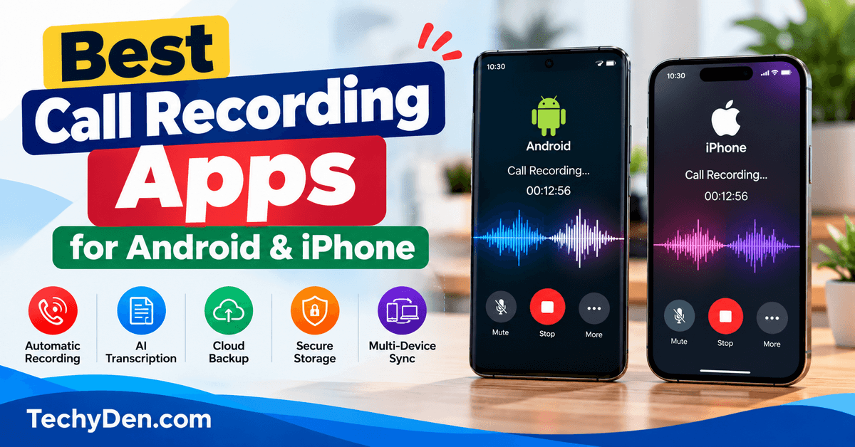 Best Call Recording Apps for Android & iPhone