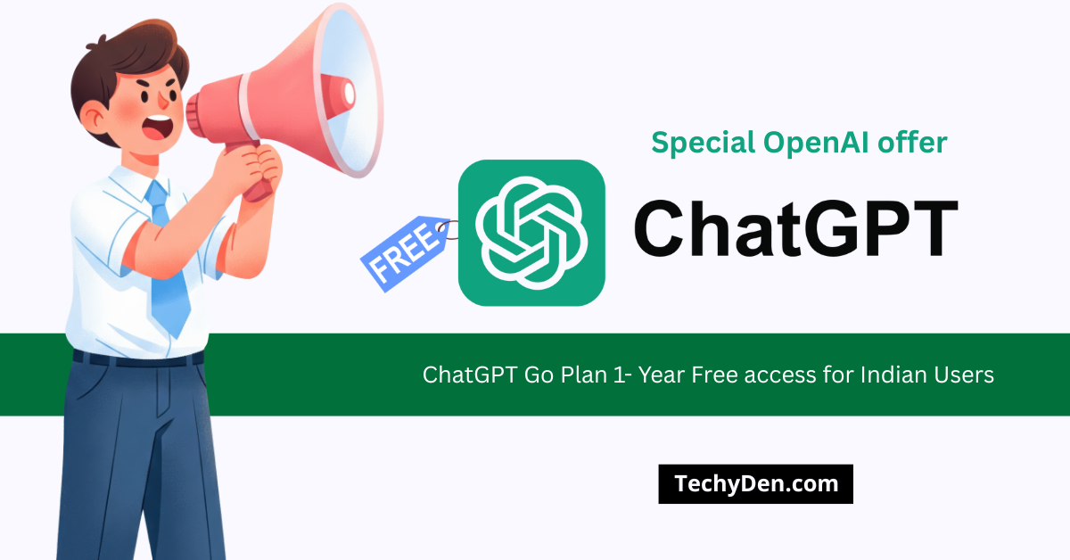 Free ChatGPT Go Plan for Indian Users