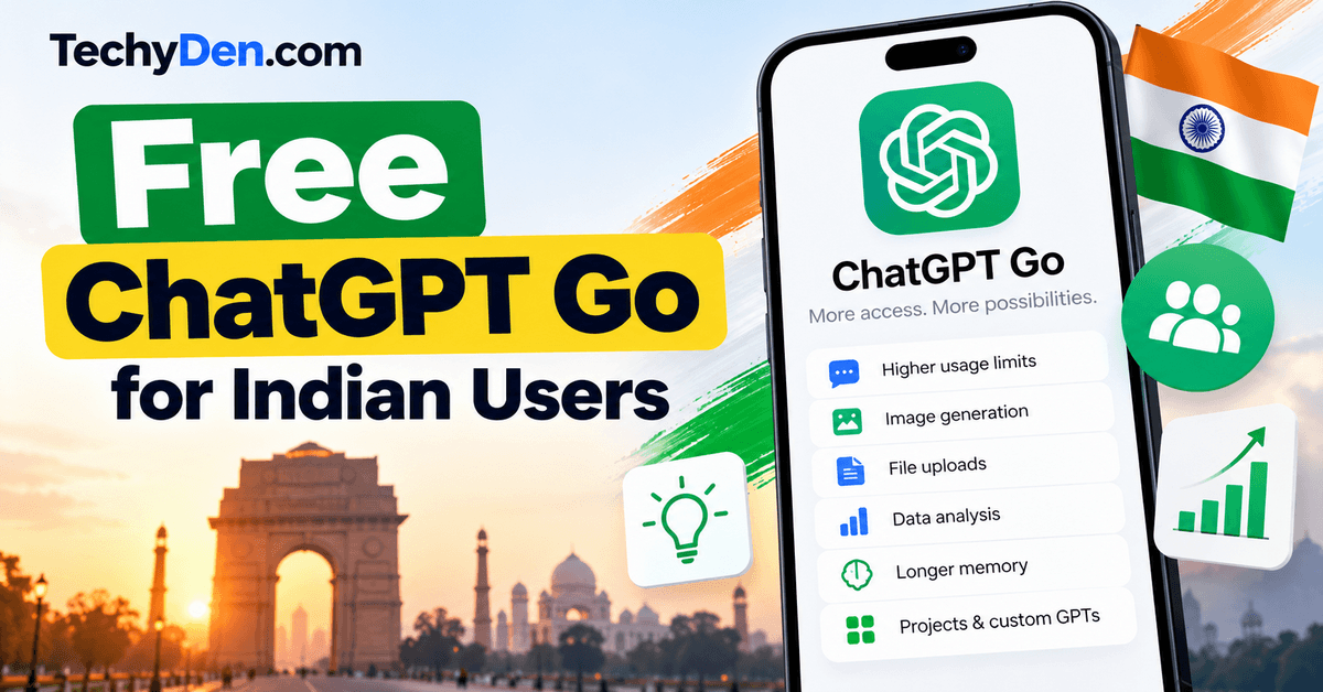 Free ChatGPT Go for Indian Users