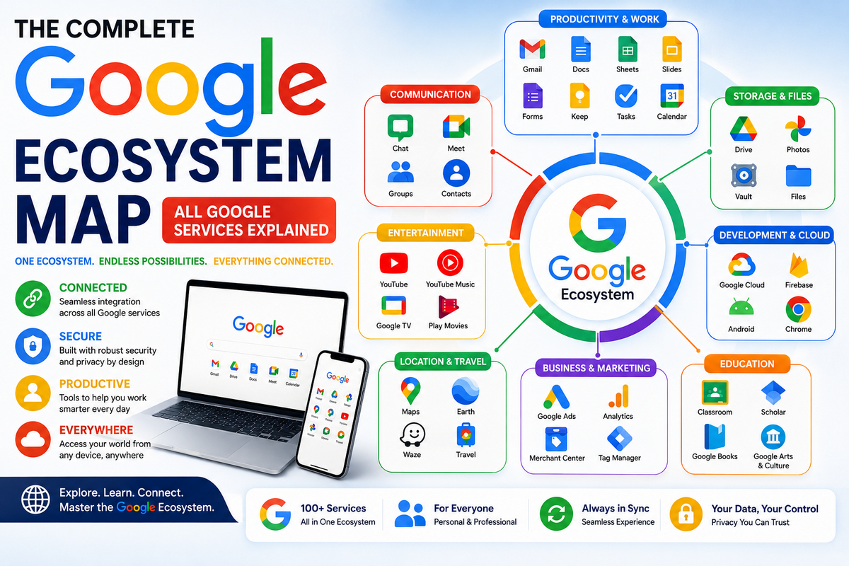 Google Ecosystem Map