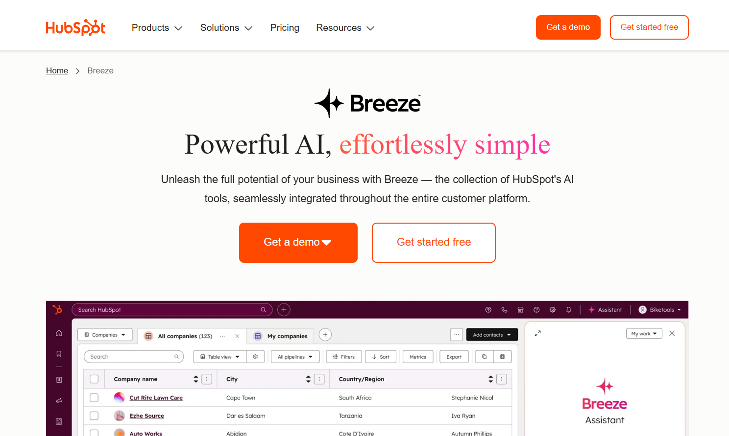 hubspot ai