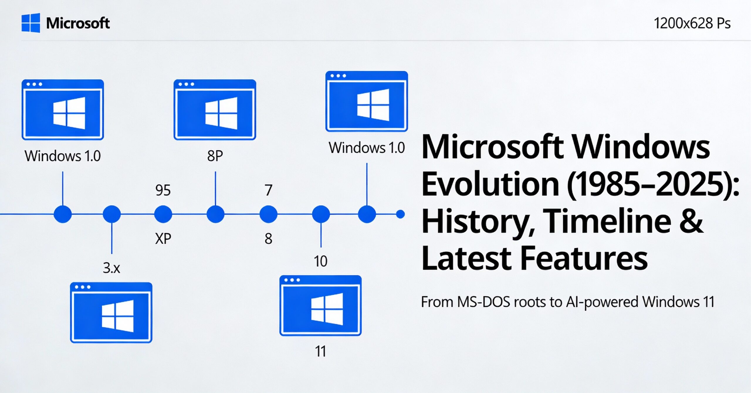 Microsoft Windows OS Evolution