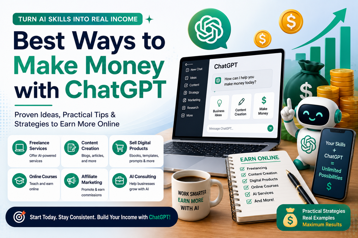 best ways to make money with chatgpt