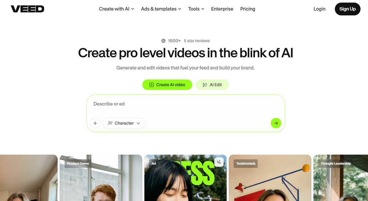 veed io - video editor