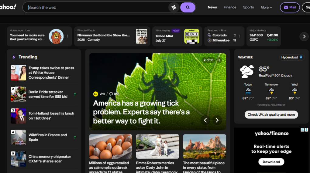 Yahoo Search