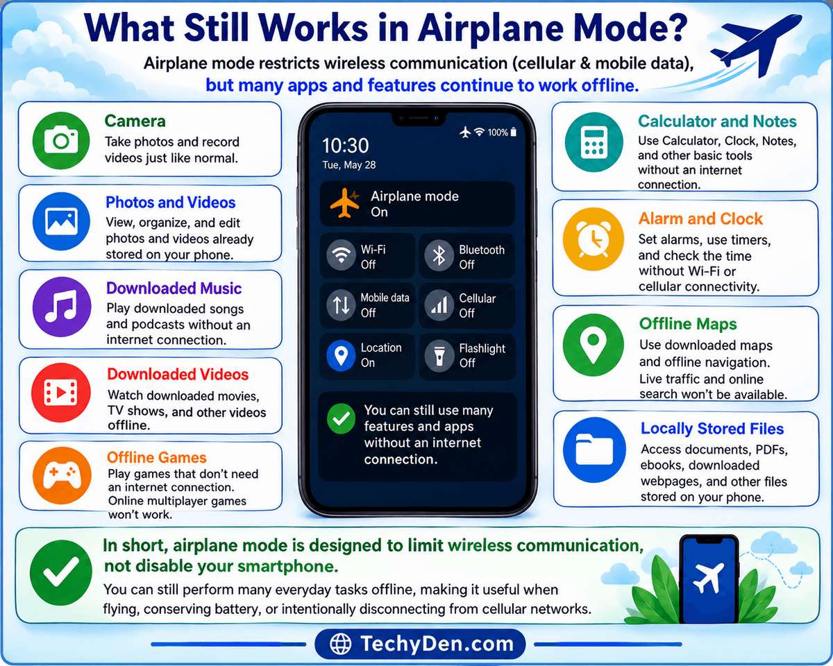 What Still Works in Airplane Mode