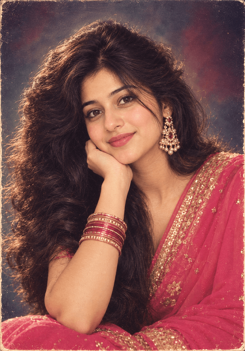 2. 1980s Bollywood Heroine conversion pic new