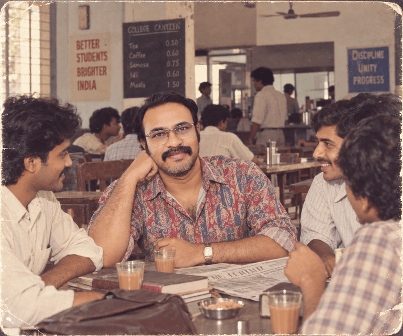 7. 1980s College Canteen pic