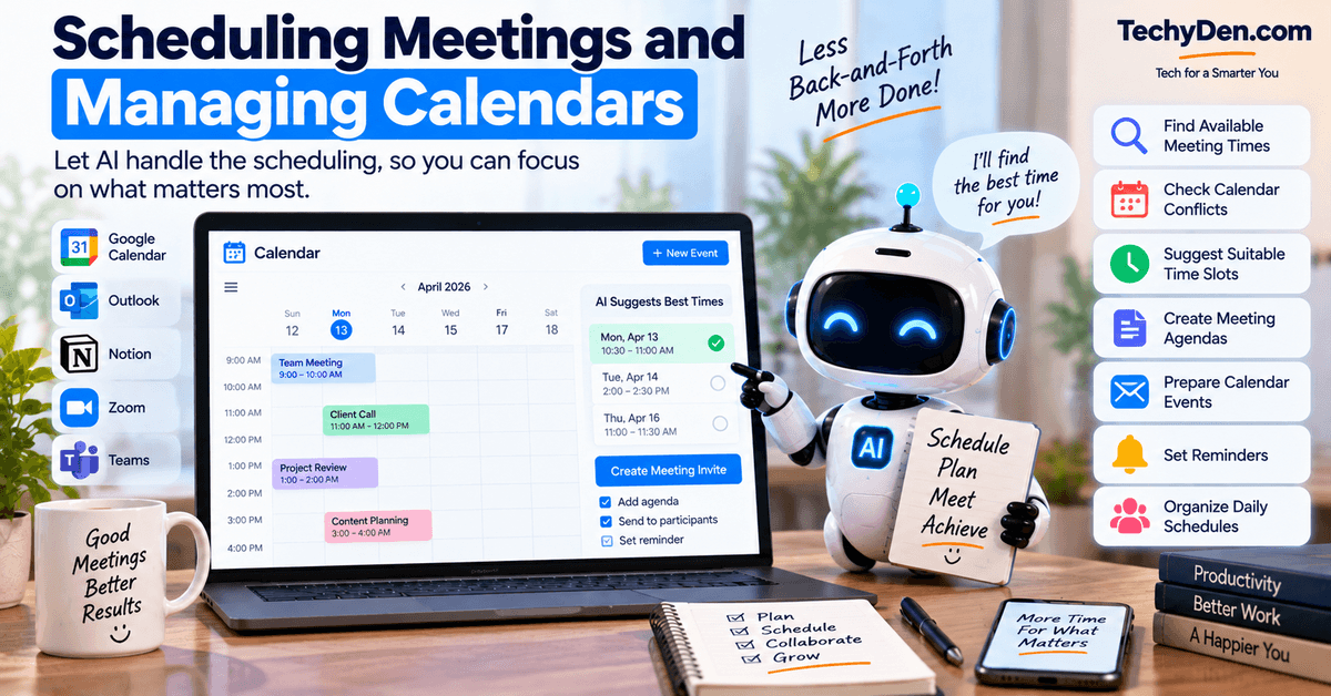 Scheduling Meetings and Managing Calendars