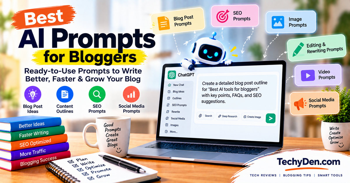best AI Promots for Bloggers