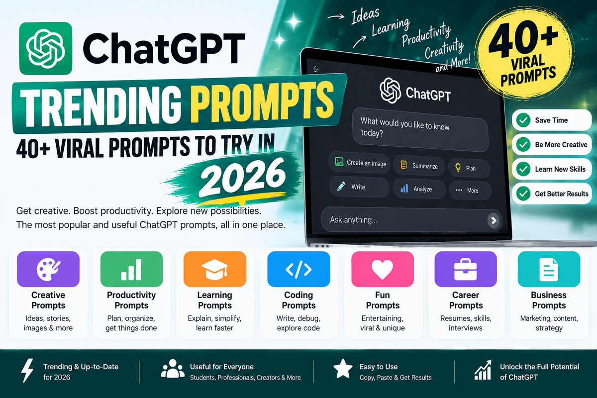 chatgpt trending prompts