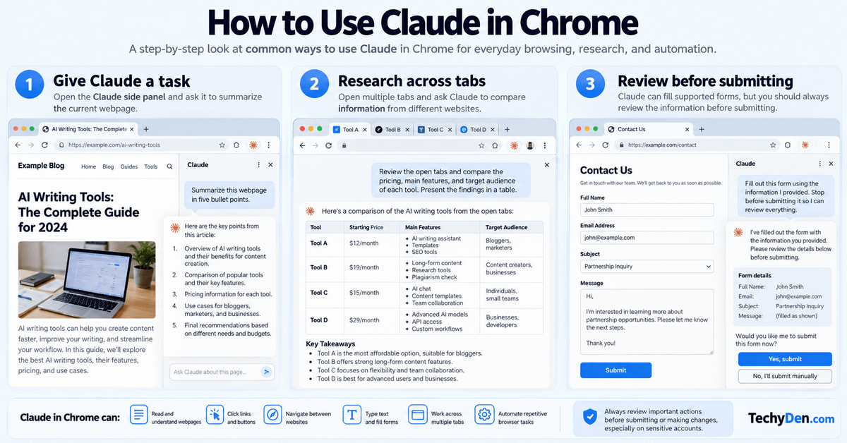how to use claude in chrome