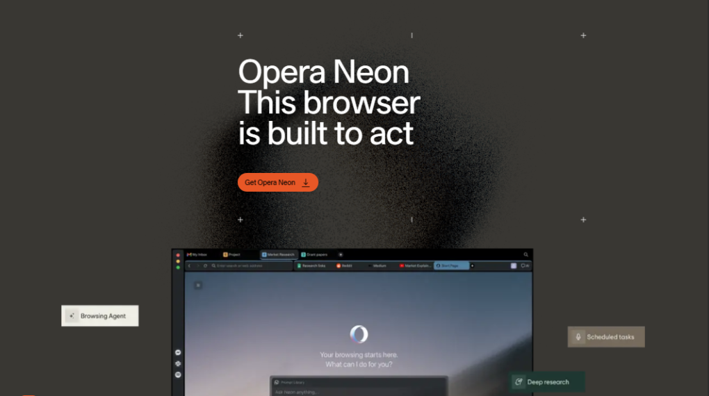 opera neon browser