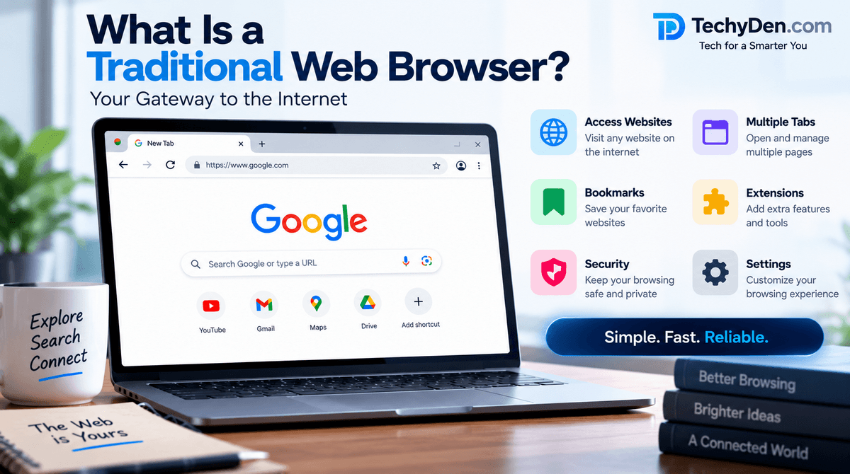 what is a traditional web browser