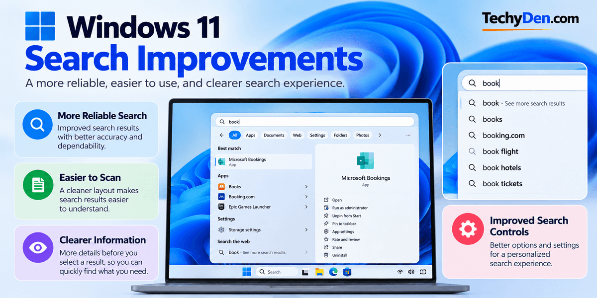 windows 11 search improvements