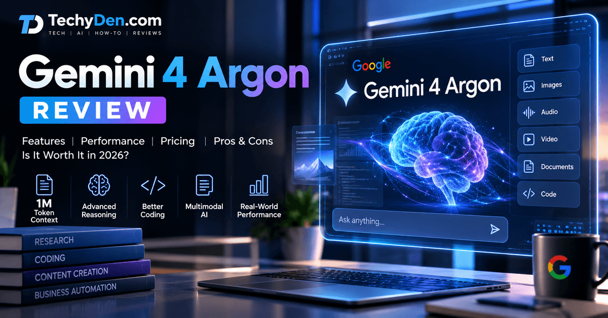 Gemini 4 Argon Review