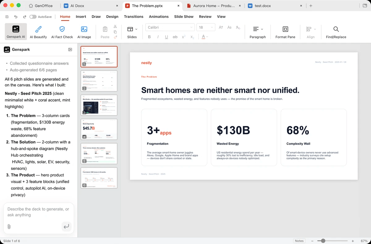 GenOffice - Slides