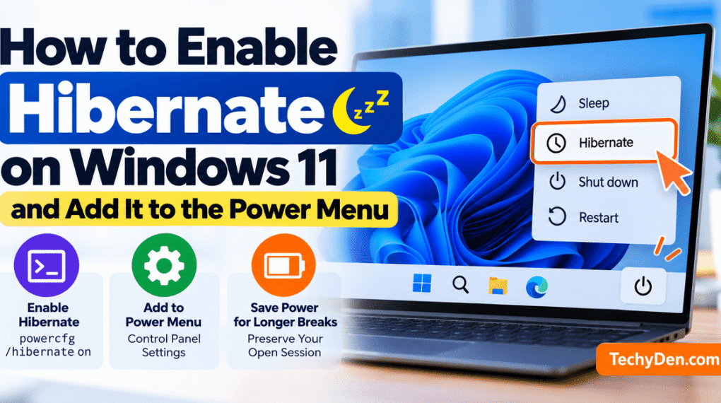How to Enable Hibernate on Windows 11 and Add It to the Power Menu