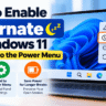 How to Enable Hibernate on Windows 11 and Add It to the Power Menu