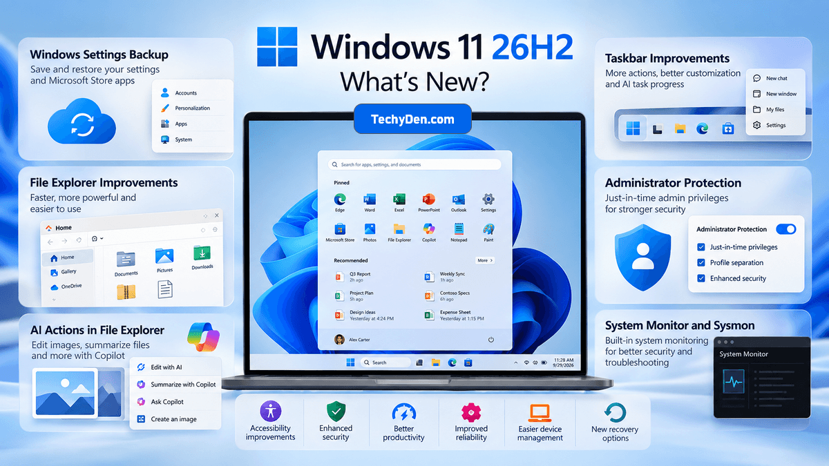 Whats New in Windows 11 26H2