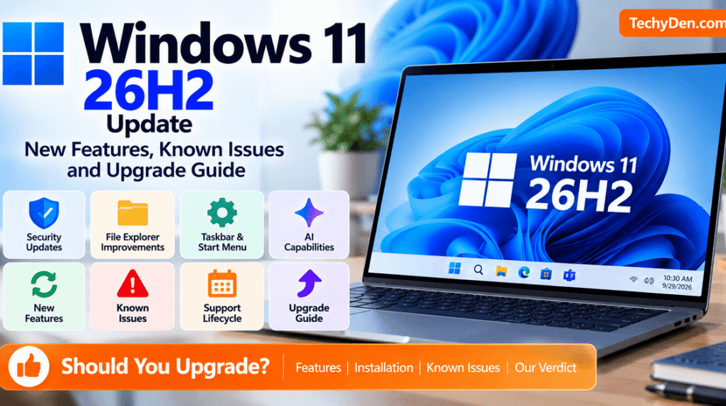 Windows 11 26H2 new features, issues and upgrade guide