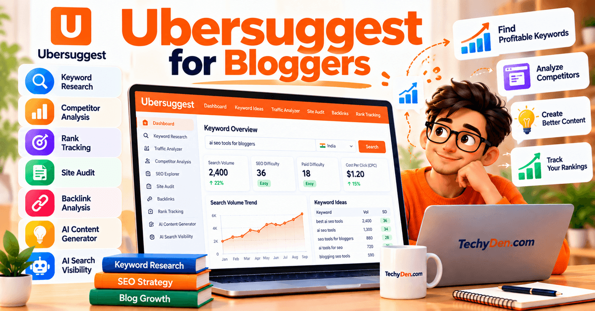 ubersuggest for Bloggers