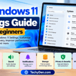 windows 11 settings guide for beginners techyden
